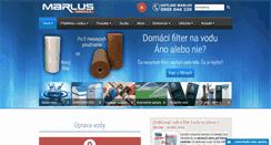 Desktop Screenshot of marlus.sk